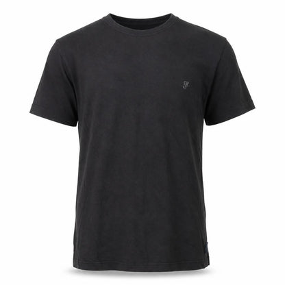 Front view of French Connection Men's Black Slim Fit T-Shirt S