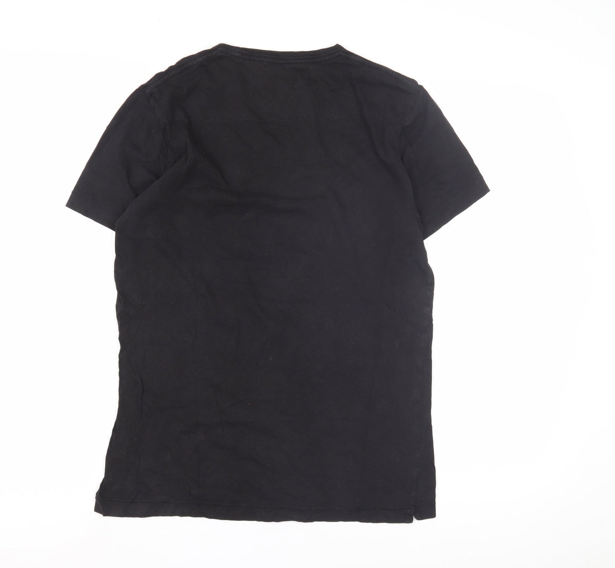 French Connection Men's Black Slim Fit T-Shirt S