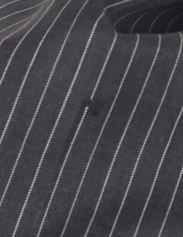 Next Women's Black Striped Wool Trousers 28