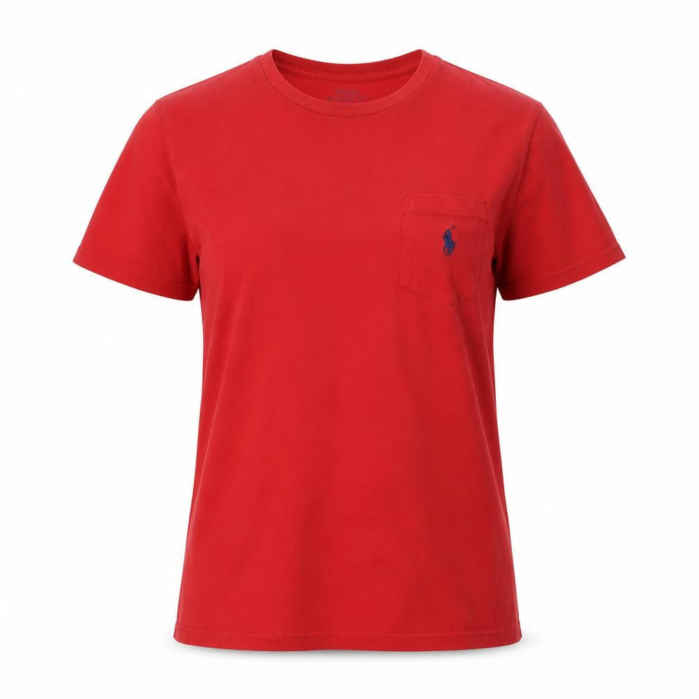 Polo Ralph Lauren Red Slim Fit T-Shirt, Medium