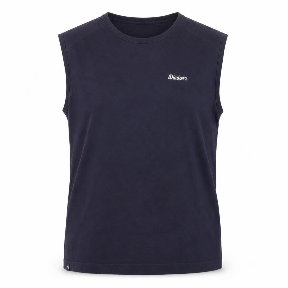 Diadora Women's Blue Tank Top - Size 16, Casual Sleeveless