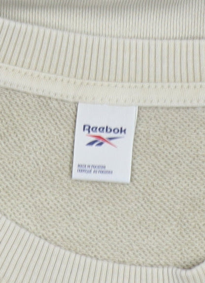 Reebok Men's Beige Pullover Sweatshirt Large