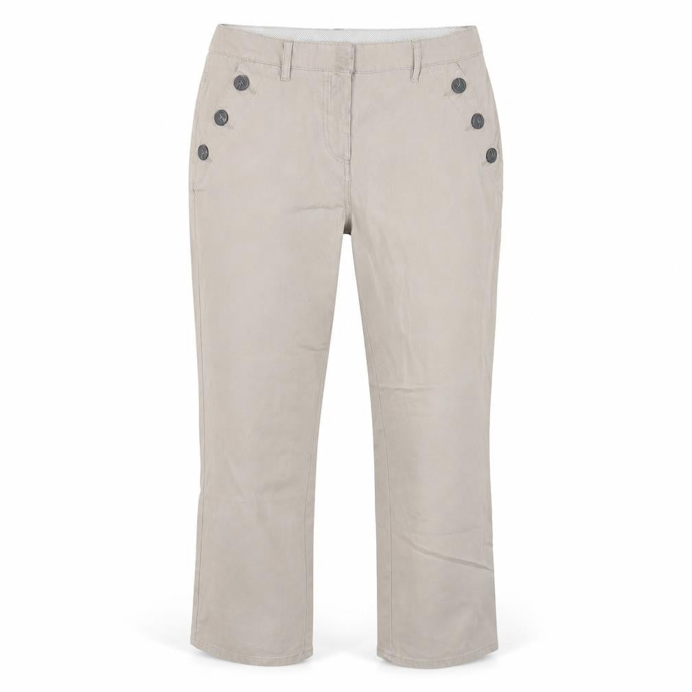 Maine New England Beige Women's Straight Trousers Size 12