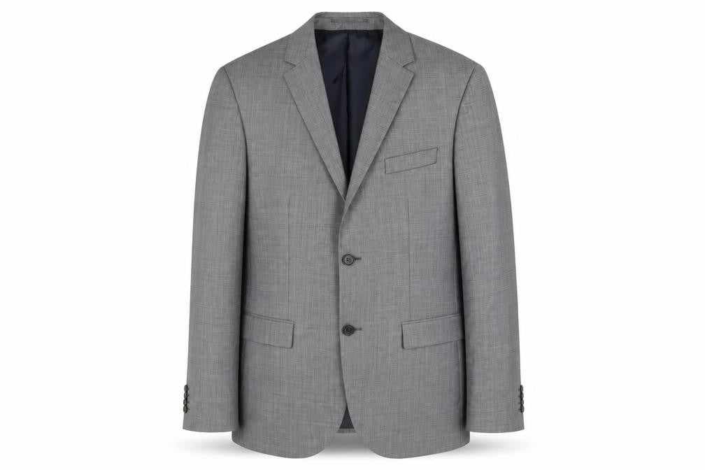 River Island Men's Grey Slim Fit Blazer Jacket 38