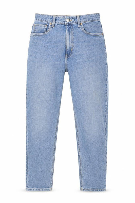 H&M Men's Blue Straight Jeans, Size 38, Regular Fit