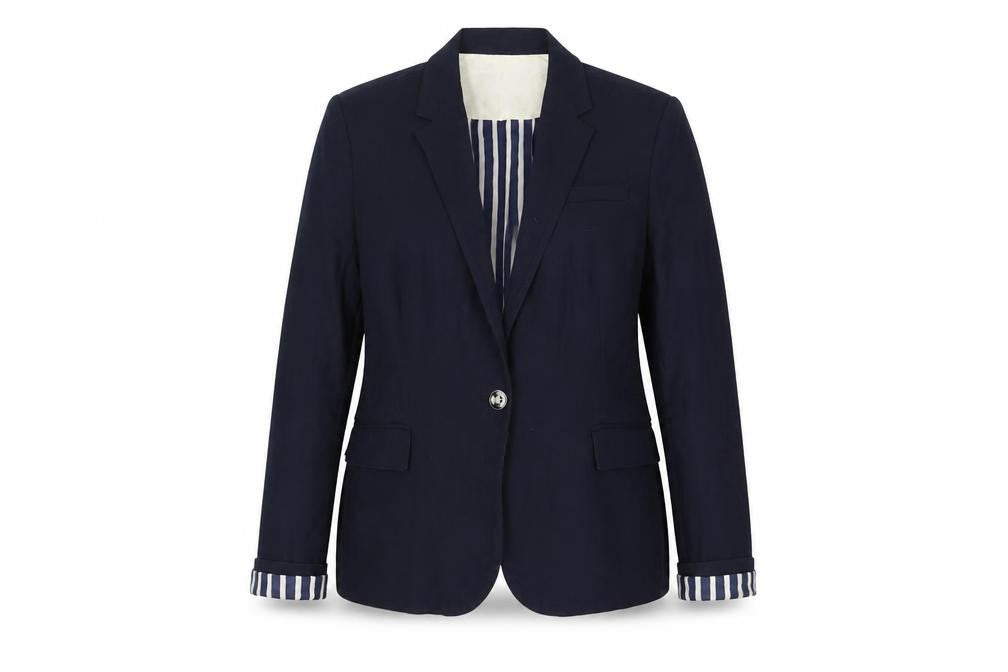 Zara Basic Women's Blue Blazer Jacket 4XL