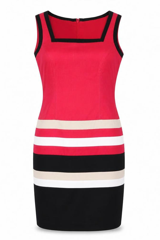 Marks & Spencer Women's Red Sheath Dress, Size 8 Petite