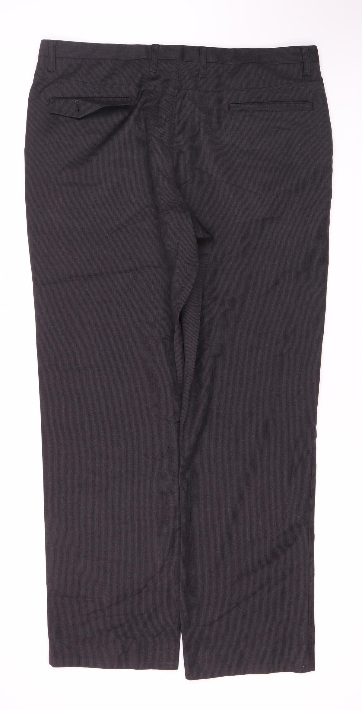 Next Women's Black Trousers 36R Regular Fit