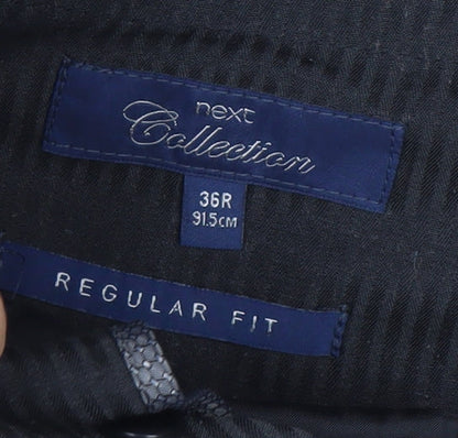Next Women's Black Trousers 36R Regular Fit