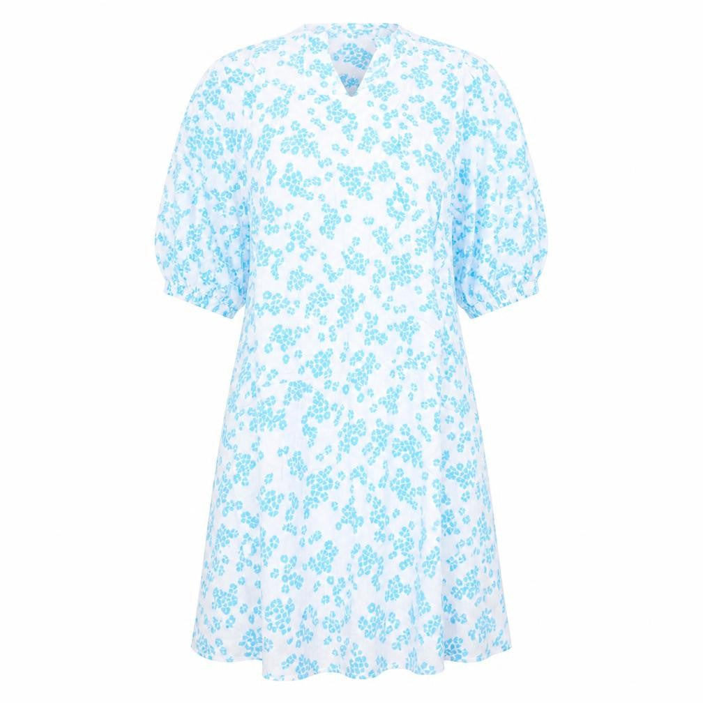 Marks & Spencer Women's Blue Floral Dress Size 12