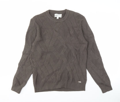 Marks & Spencer Men's Grey Pullover Jumper, Size S