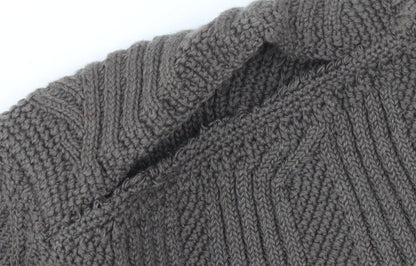 Marks & Spencer Men's Grey Pullover Jumper, Size S