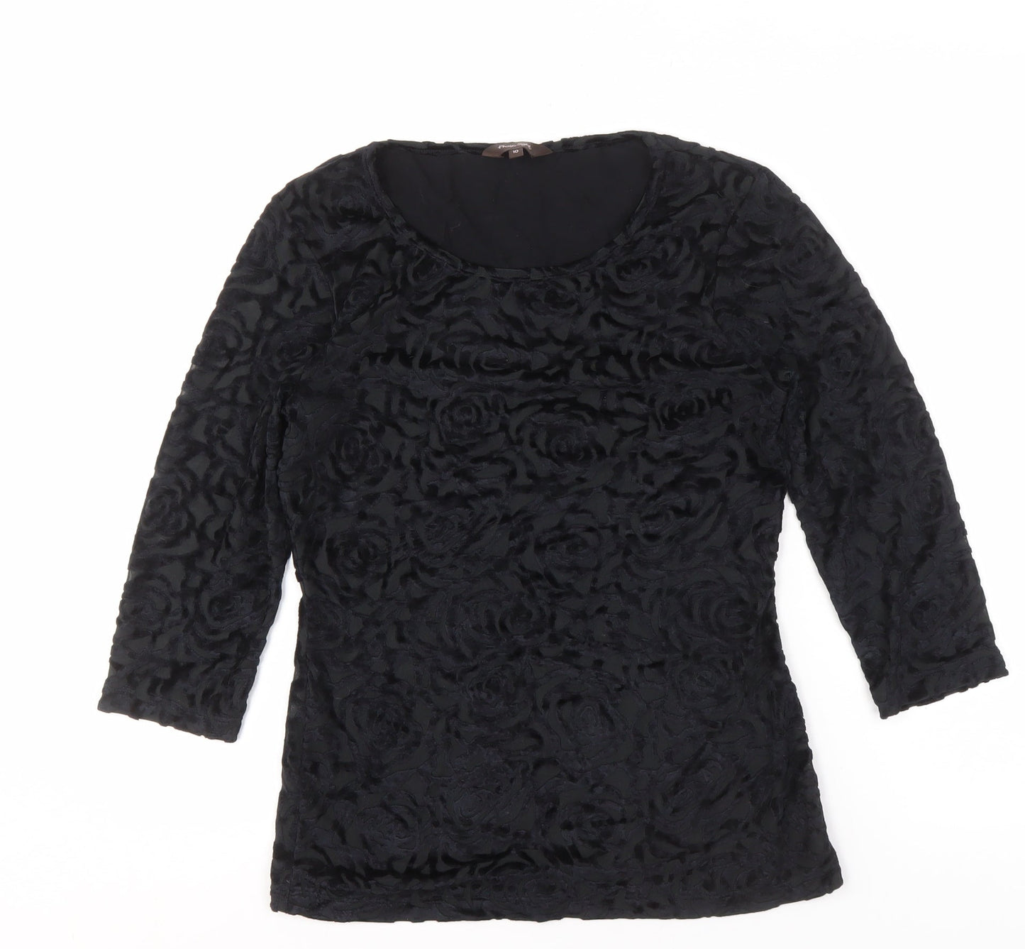 Phase Eight Women's Black Blouse Size 10