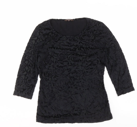 Phase Eight Women's Black Blouse Size 10