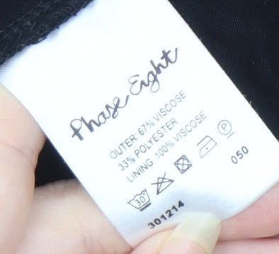 Phase Eight Women's Black Blouse Size 10