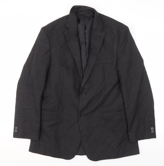 Skopes Men's Black Blazer, 40R, Formal Jacket