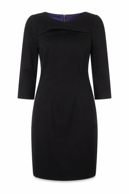 Diane von Furstenberg Women's Black Knee-Length Dress