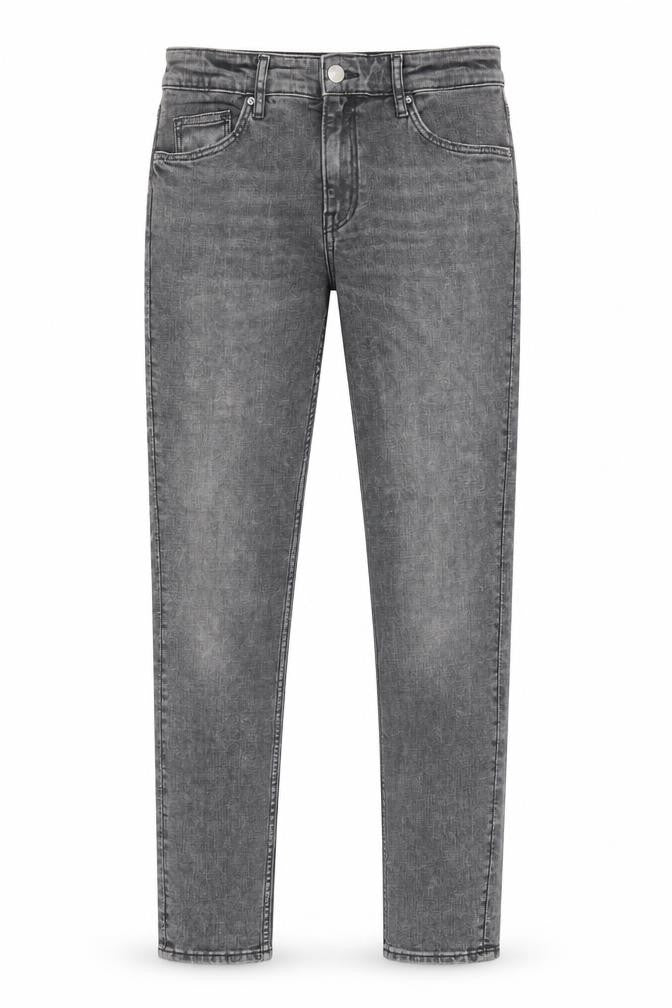 H&M Grey Skinny Denim Jeans for Men - Size 10
