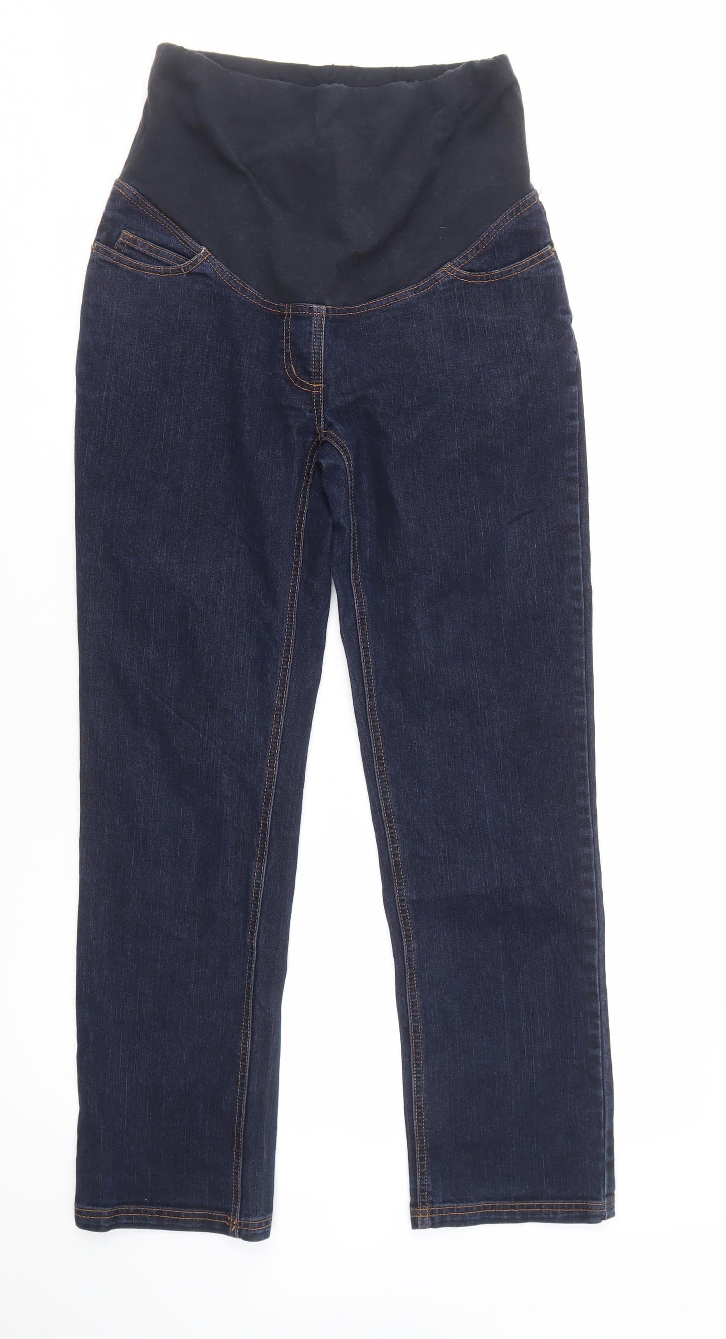 JoJo Maman Bébé Women's Blue Maternity Jeans, Size 8