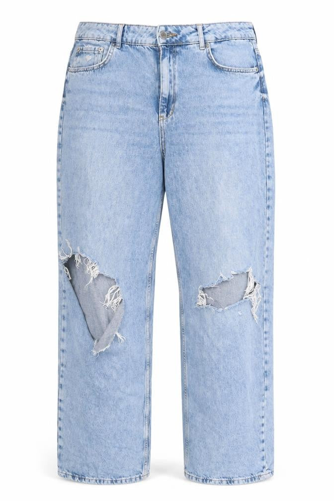 New Look Women's Blue Straight Jeans Size 16