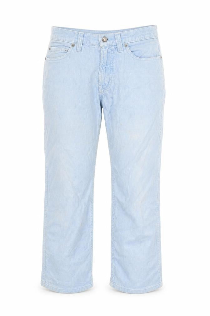 GAP Women's Blue Cropped Bootcut Trousers Size S