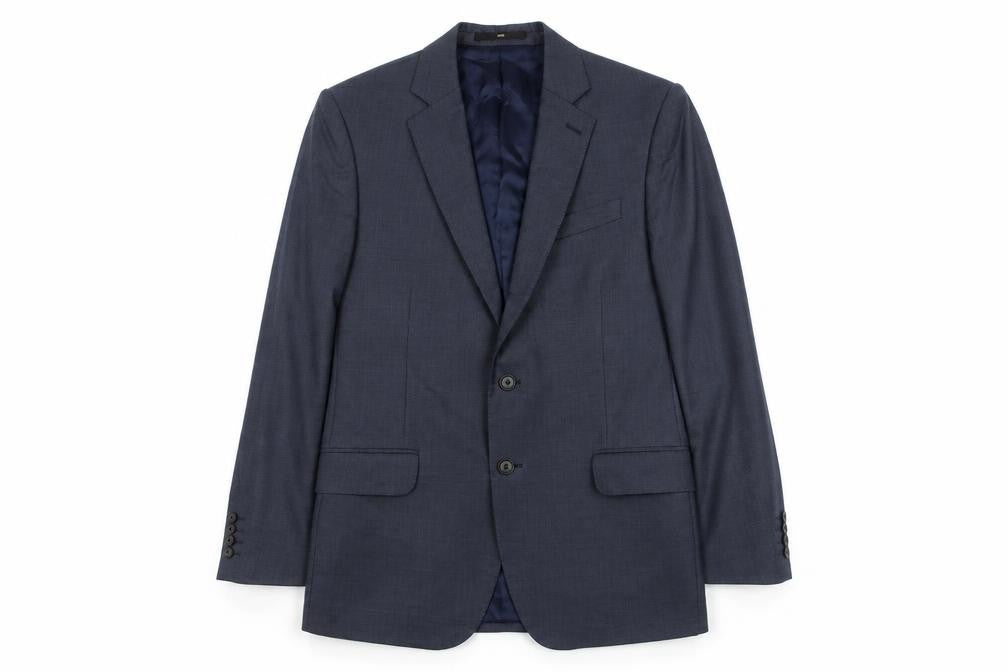 Jaeger Men's Blue Blazer, Size 38, Classic Style
