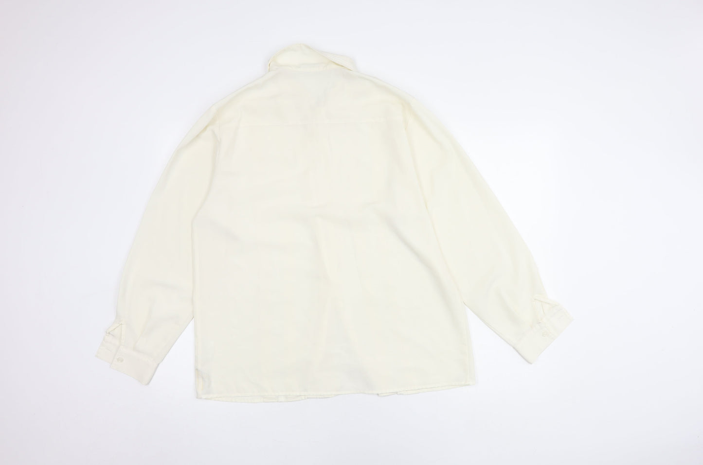 Windsmoor Women's Ivory Long Sleeve Button-Up Shirt