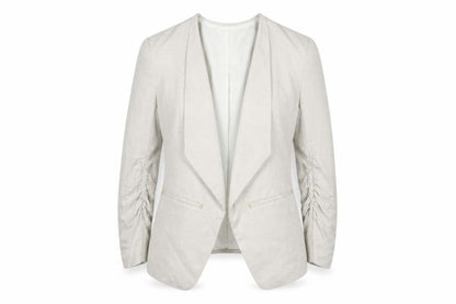 H&M Women's Ivory Blazer - Size 10, Regular Fit