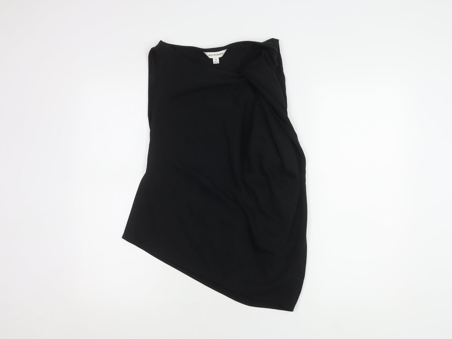 Marks and Spencer Women's Black Sleeveless Top