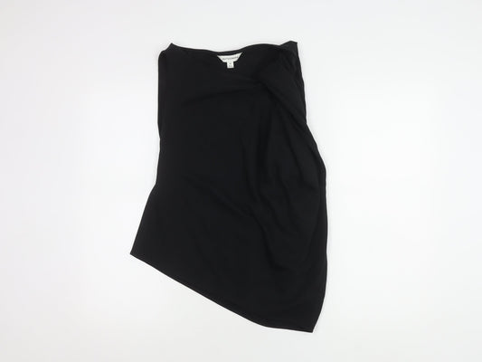Marks and Spencer Women's Black Sleeveless Top