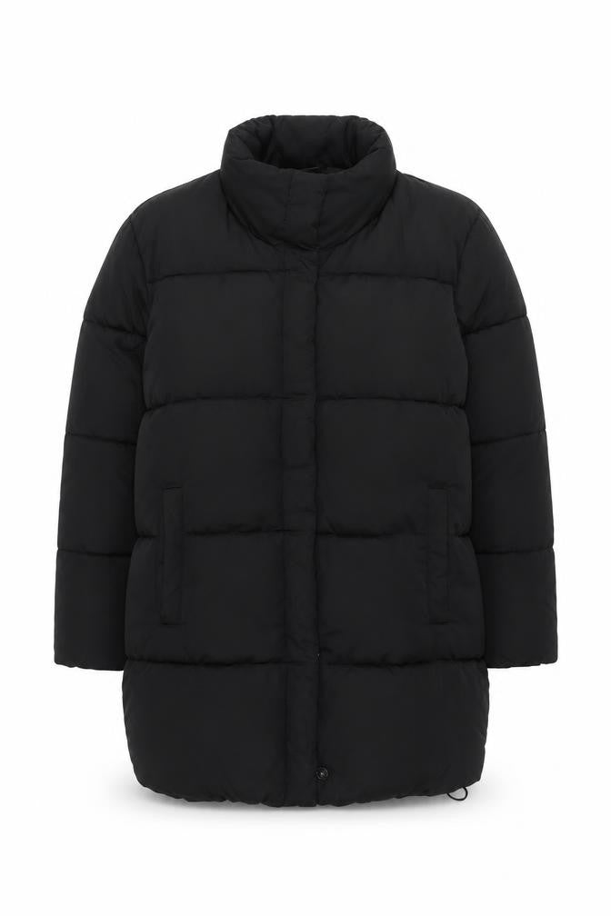 Hush Women's Black Puffer Jacket Size 8 Winter Coat
