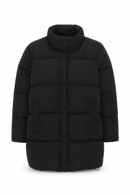 Hush Women's Black Puffer Jacket Size 8 Winter Coat
