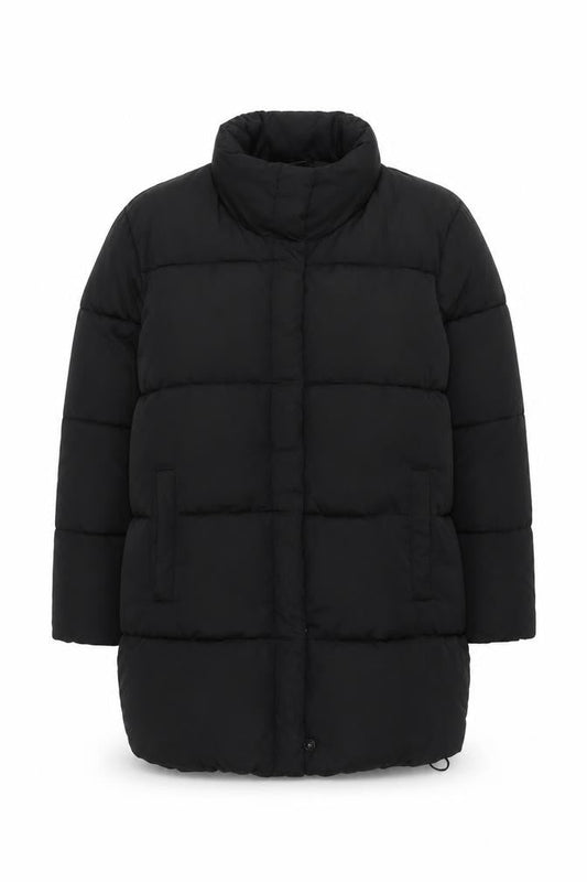 Hush Women's Black Puffer Jacket Size 8 Winter Coat