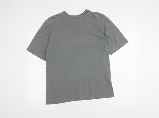 Collusion Men's Grey XS Regular Fit T-Shirt