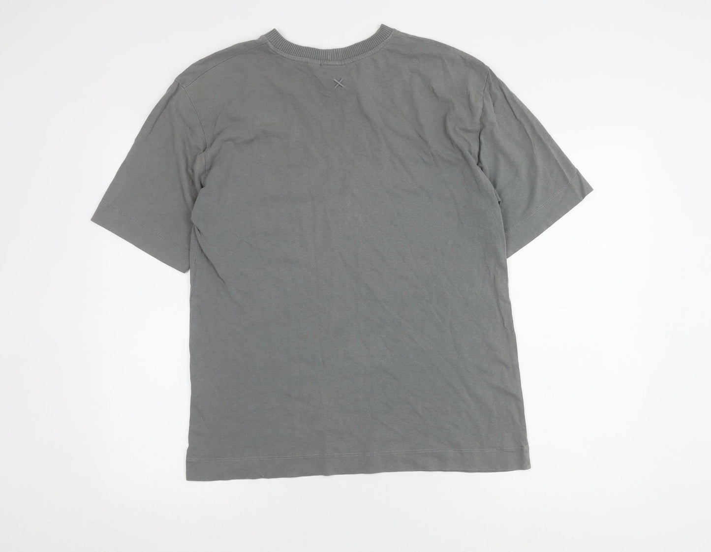 Collusion Men's Grey XS Regular Fit T-Shirt
