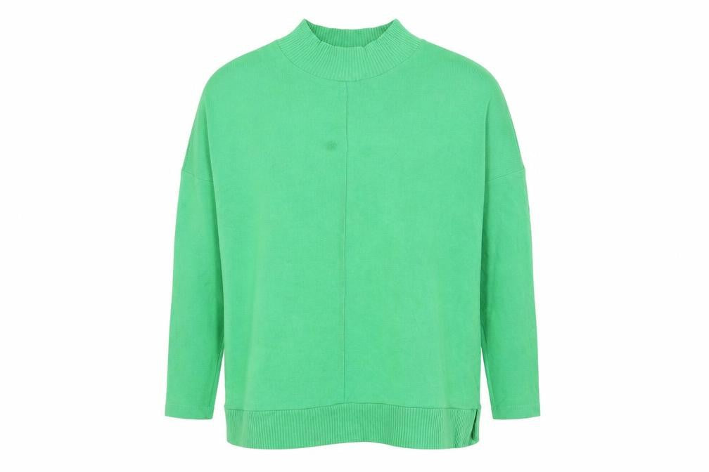 Next Green Mock Neck Women's Jumper Size 12