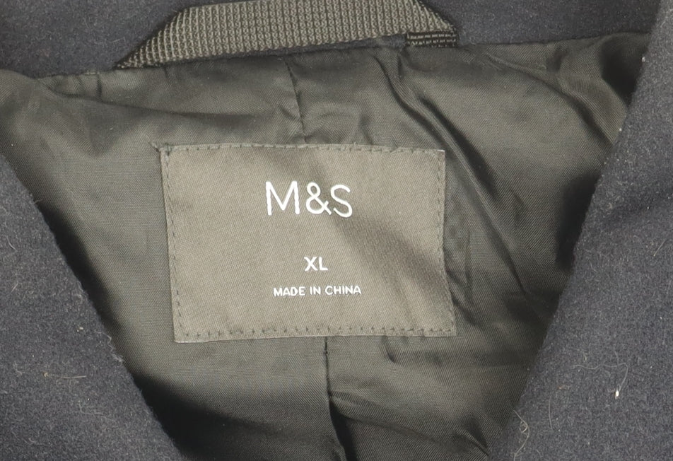 Marks and Spencer Men's Black XL Basic Jacket