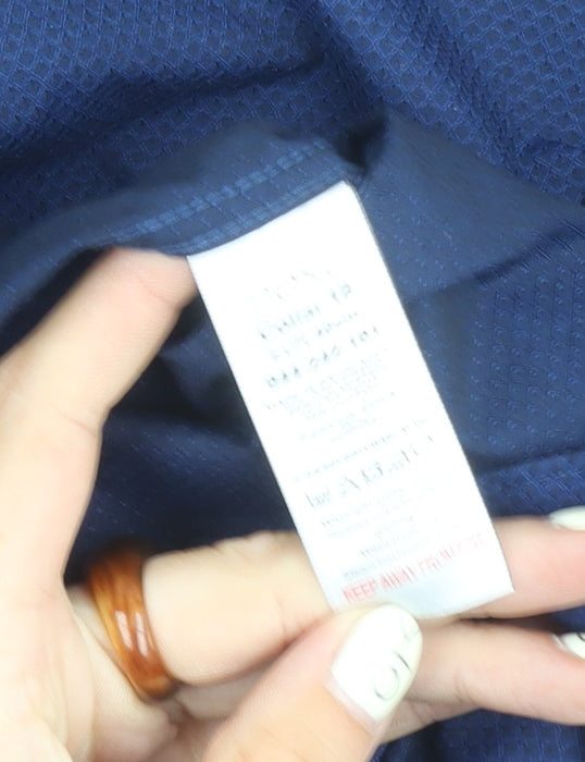 Next Men's Blue Regular Fit Dress Shirt 18