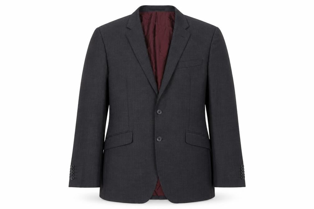 T.M. Lewin Men's Grey Suit Jacket, 42 R