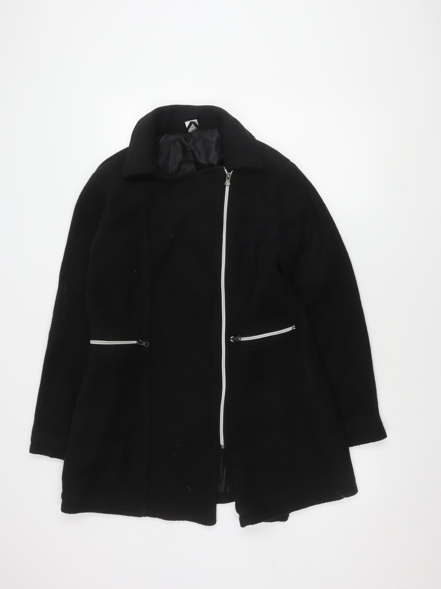 La Redoute Women's Black Wool Jacket, Size 10