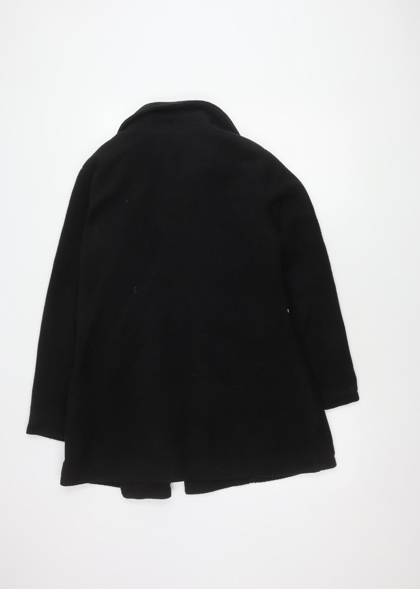 La Redoute Women's Black Wool Jacket, Size 10