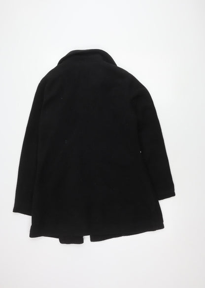 La Redoute Women's Black Wool Jacket, Size 10