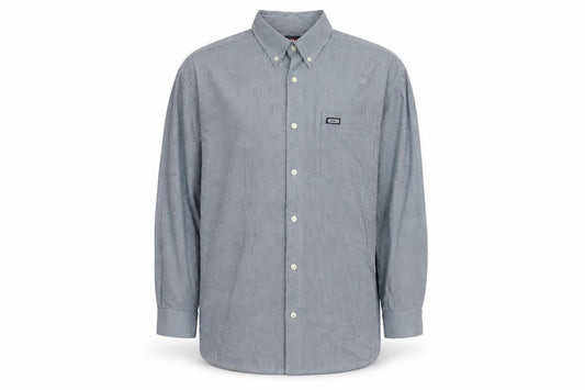 Kickers Men's XL Blue Button-Up Shirt