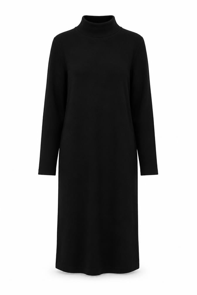 Marks & Spencer Women's Black Dress 12 High Neck