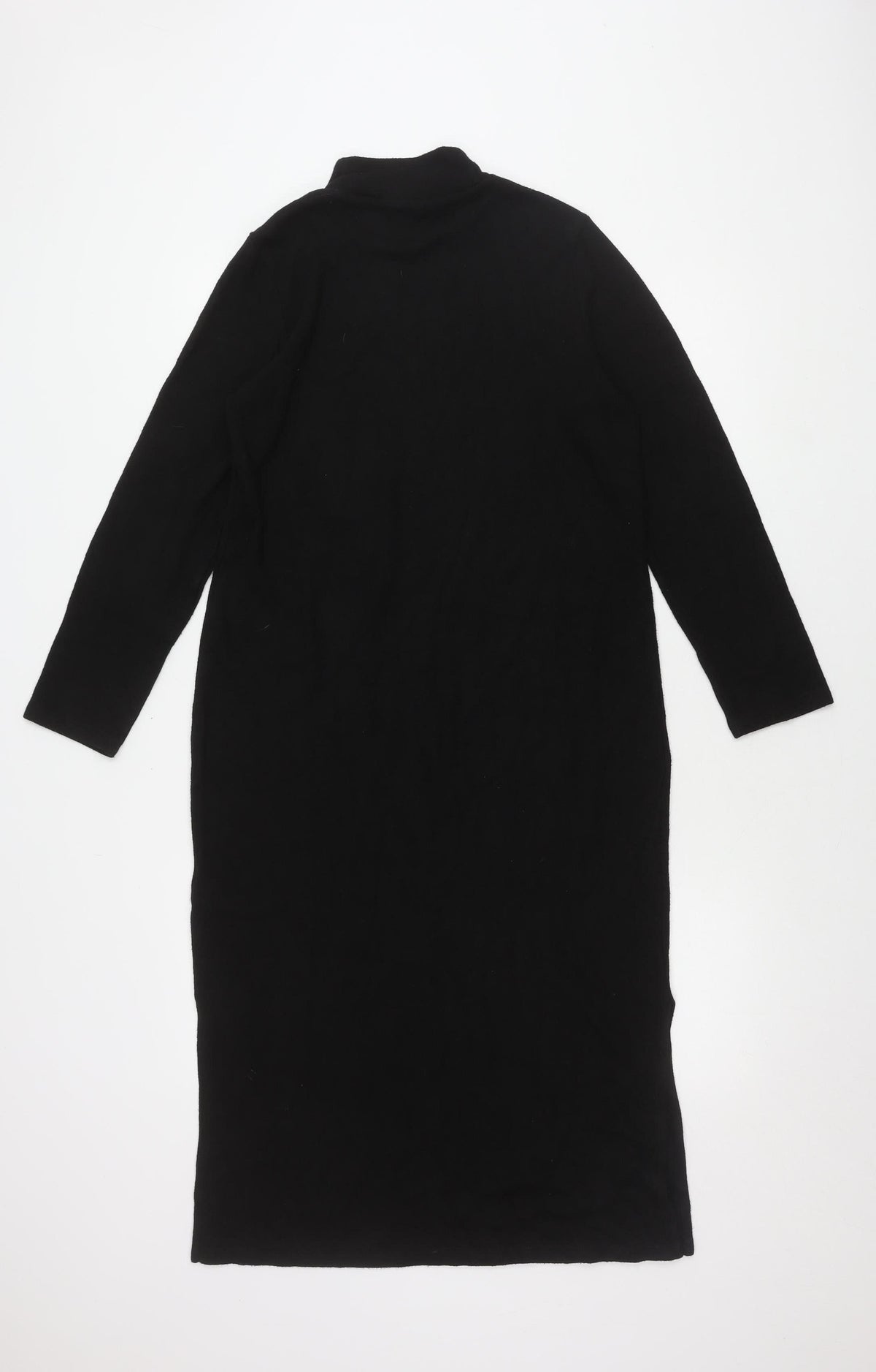 Marks & Spencer Women's Black Dress 12 High Neck