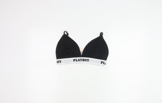 Missguided Women's Black Bralette, Size 14, Non-Wired