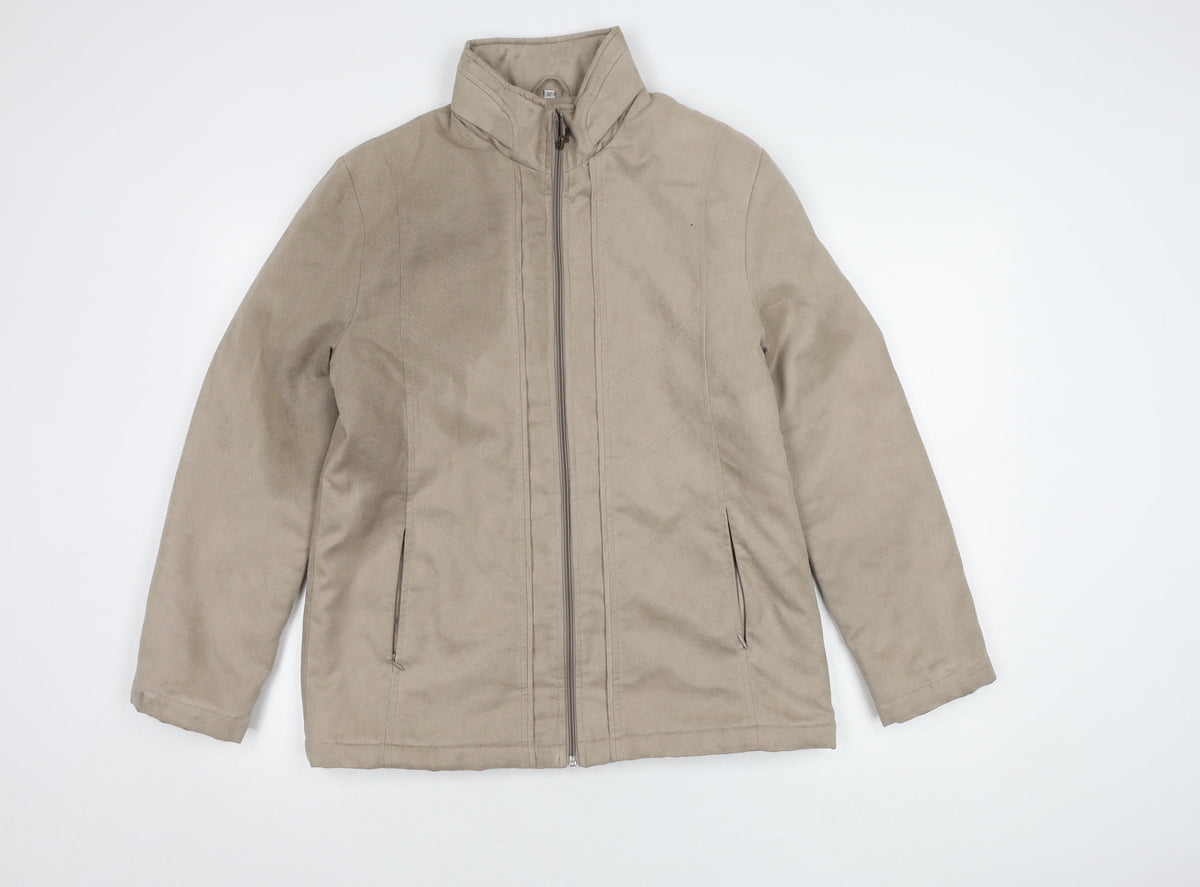 Klass Collection Women's Beige Jacket Size 12