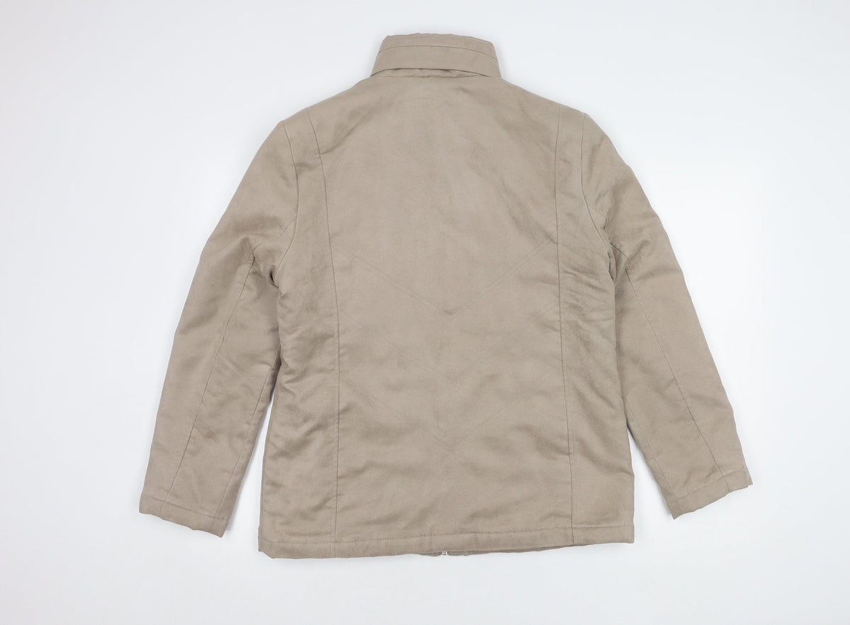 Klass Collection Women's Beige Jacket Size 12