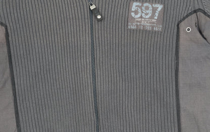 Next Men's Grey XL Cotton Casual Jacket