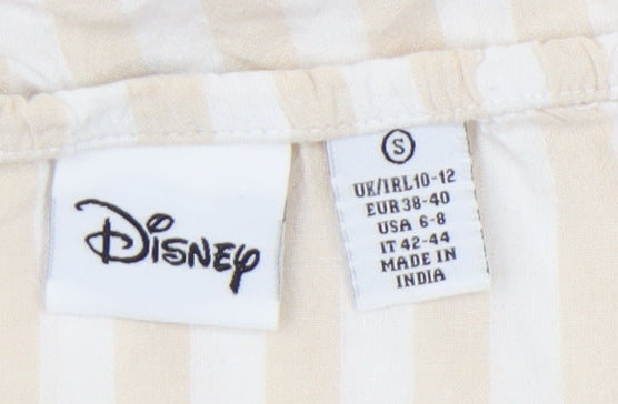 Disney Women's Beige Winnie the Pooh Pyjama Top, Size 10-12